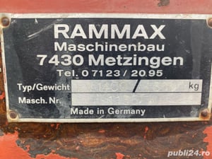 Vând cilindru compactor Rammax 1400 - imagine 3