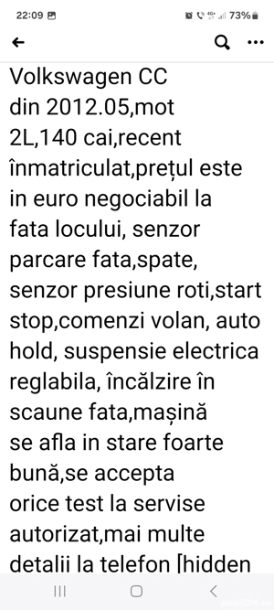 Passat CC 2012. - imagine 4