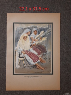 Litografii,obiecte vechi de colectie,interbelic