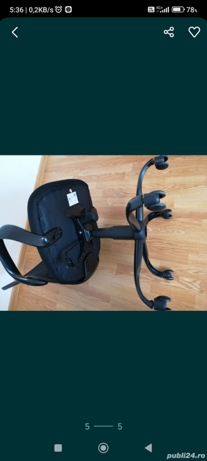 Vând  scaun de birou reglabil pe înălțime - imagine 3