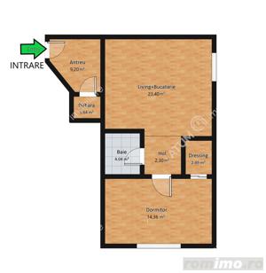 Apartament 2 camere la casa in zona Piata Cluj din Sibiu - imagine 6