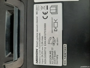 Aspirator robot Medion MD 20011 - imagine 3