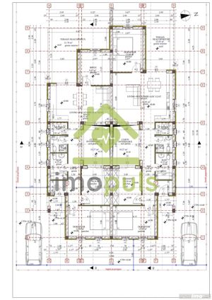 Duplex plan parter, bucatarie inchisa, 2 bai, curte interioara. - imagine 10