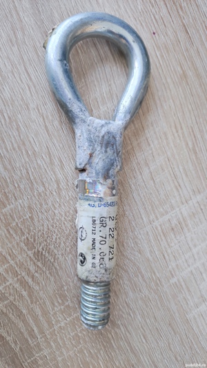  carlig/ inel tractare Opel - imagine 2