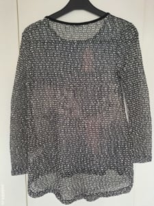 EXZOTICA Bluza cu Maneca Lunga (transparenta) - Dama (S M) - imagine 2