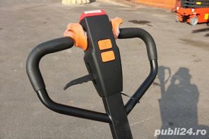 Transpaleta Liza electrica,1500 kg,2 baterie Li,Nou,Garantie - imagine 4