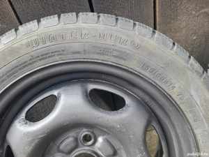 Jante 155/65 R14 + cauciucuri iarna (+ roata rezerva) - imagine 2