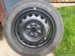 Jante 155/65 R14 + cauciucuri iarna (+ roata rezerva) - imagine 5