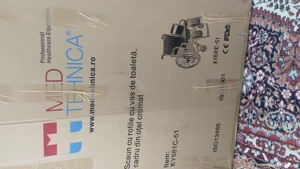 Fotoliu rulant cu antrenare manuala  - imagine 2