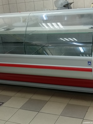 Vând mobilier magazin, rafturi, vitrină mezrluri, raft frigorific, vitrine sucuri duble simple - imagine 2