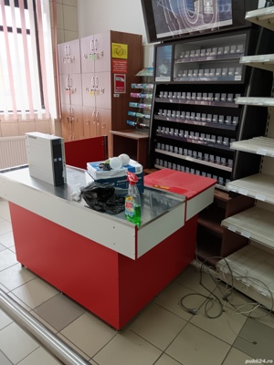 Vând mobilier magazin, rafturi, vitrină mezrluri, raft frigorific, vitrine sucuri duble simple - imagine 4