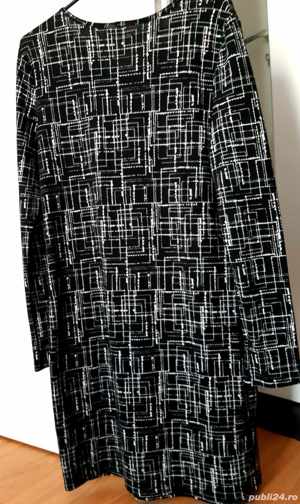 Rochie alb-negru dama - produs nou