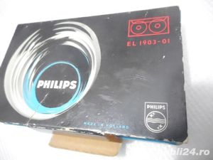 istorie: Philips EL3300 = primul casetofon din lume + prima caseta + accesorii, complet - imagine 9