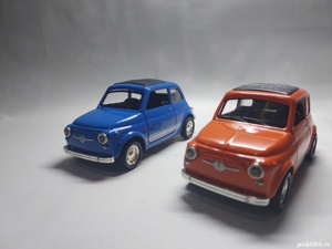Macheta Fiat 500 s1.64 metal - imagine 3