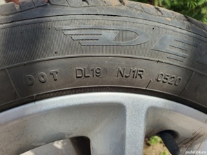 De vanzare Jante Aliaj OPEL + Anvelope 195x55xR16 - imagine 3