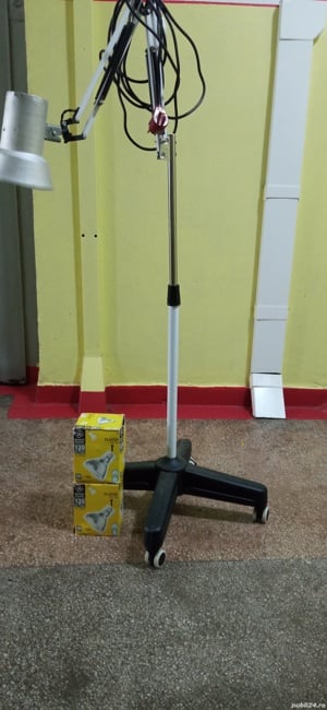 Lampa (veioza) mobila cu brat extensibil. - imagine 3