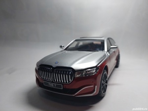 Macheta BMW seria 7 Bicolor s1.24 - imagine 4