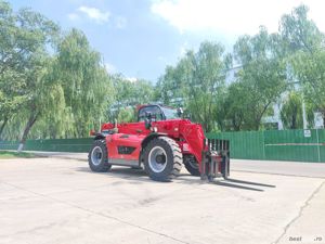 Încărcător telescopic nou 8m înălțime, motor Yanmar - imagine 3