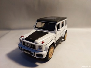 Macheta metal Mercedes Brabus alb