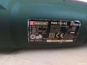 Polizor portativ PARKSIDE PWS 125 B2 și accesorii - imagine 2