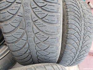 Set roti 4x100 tabla 185 60 r14 VW Polo Seat Golf Skoda anvelope M+S vara, sunt montate pe masina  - imagine 6