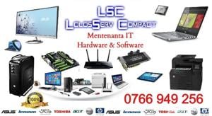Service PC Laptop imprimante rețele de calculatoare LSC