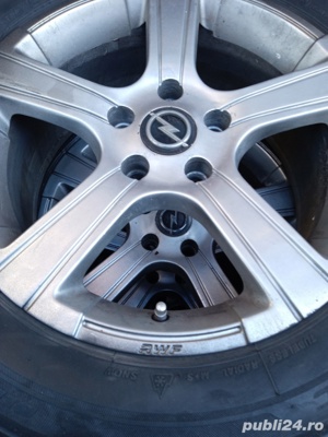 jenti  auto+cauciucuri de iarna Opel Astra h pe16 - imagine 2
