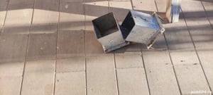 suport stâlp 15x15 cm