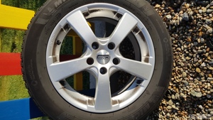 Jante aliaj 205 60R16 Volkswagen - VAG - VW - Michelin Alpin6 - imagine 4