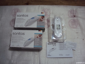 Termometru pentru ureche, frunte si biberon, SANITAS SFT 79