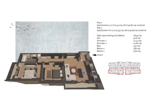 Tautii Magheraus (central) - BLOC NOU - ap. 3 camere, balcon - imagine 6