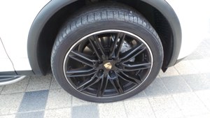 Roti originale Porsche, 4 jante 21 inch plus 5 anvelope Yokohama - imagine 4