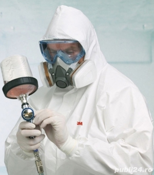 Masca 3M 6200 completă pentru praf fum gaze chimicale lacuri vopsele mirosuri , 150 lei - imagine 9