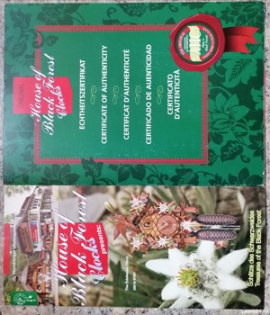 Ceas cu cuc original, Casa Pădurea Neagră, Germania - imagine 3