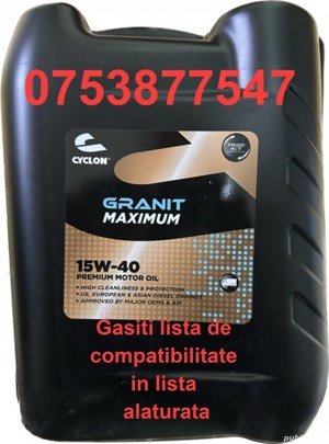 Ulei pentru buldoexcavatoare de calitate PREMIUM