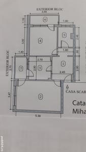 Apartament 2 camere bloc nou