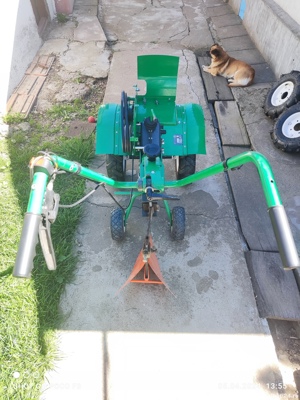 Motosapa-motocultor fără motor  - imagine 2