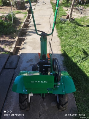 Motosapa-motocultor fără motor 