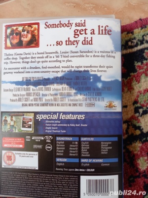 film UNICAT cu SUSAN SARANDON,GEENA DAVIS,DVD film THELMA si LOUISE,RIDLEY SCOTT regia  - imagine 2