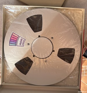 Benzi magnetofon cu role metalice 26,5  - imagine 6