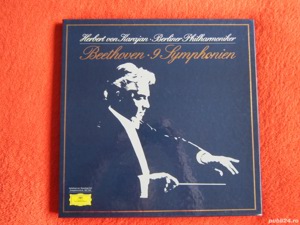 cadou rar Beethoven 9 Symphonien 8xLP dir. Herbert von Karajan impecabile