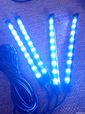 Benzi led multicolore cu telecomandă - imagine 6