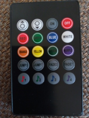 Benzi led multicolore cu telecomandă - imagine 3