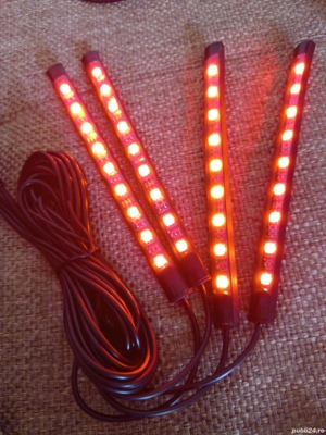Benzi led multicolore cu telecomandă - imagine 7