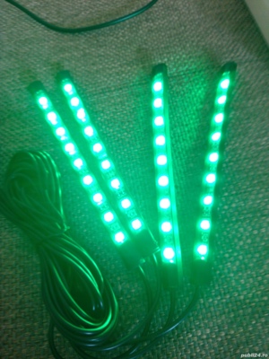 Benzi led multicolore cu telecomandă - imagine 2