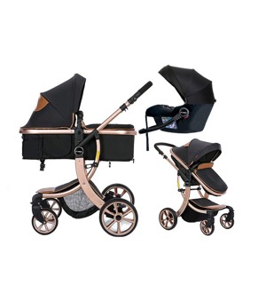 Carucior de copii 3 in 1 Visoli negru
