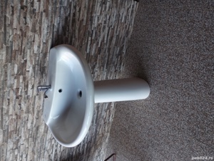 Lavoar de baie cu picior - imagine 4