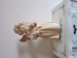 cadou deosebit Inger mare sculptura lemn colectie Germania - imagine 4