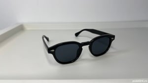 Ochelari de soare Moscot Lemtosh - Johnny Depp Style - Negri - imagine 1