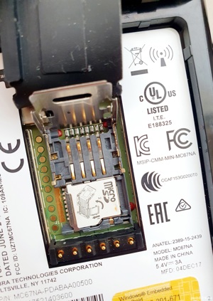 dezembrez piese Motorola Zebra MC67 NA, Nautiz X3, Intermec es40 scaner controler windows mobile 6.5 - imagine 4